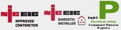 NICEIC approved contractor, domestic installer, Part P